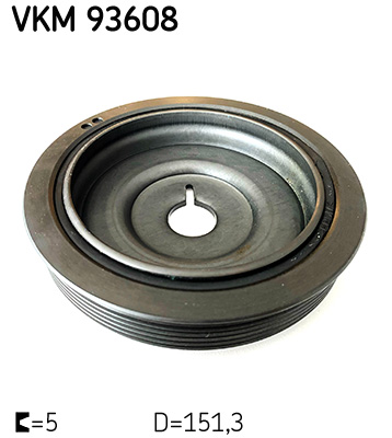 Fulie curea, arbore cotit VKM 93608 SKF